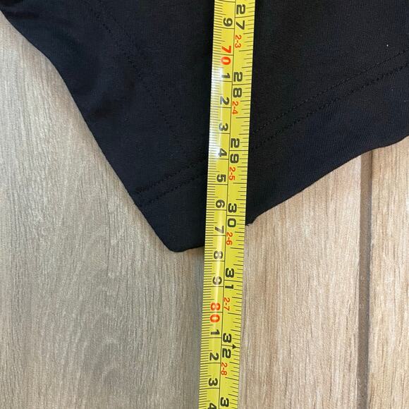 Athleta Black Long Sleeve Open Front Cardigan Wrap Sweater Jacket Women’s M - Picture 7 of 9